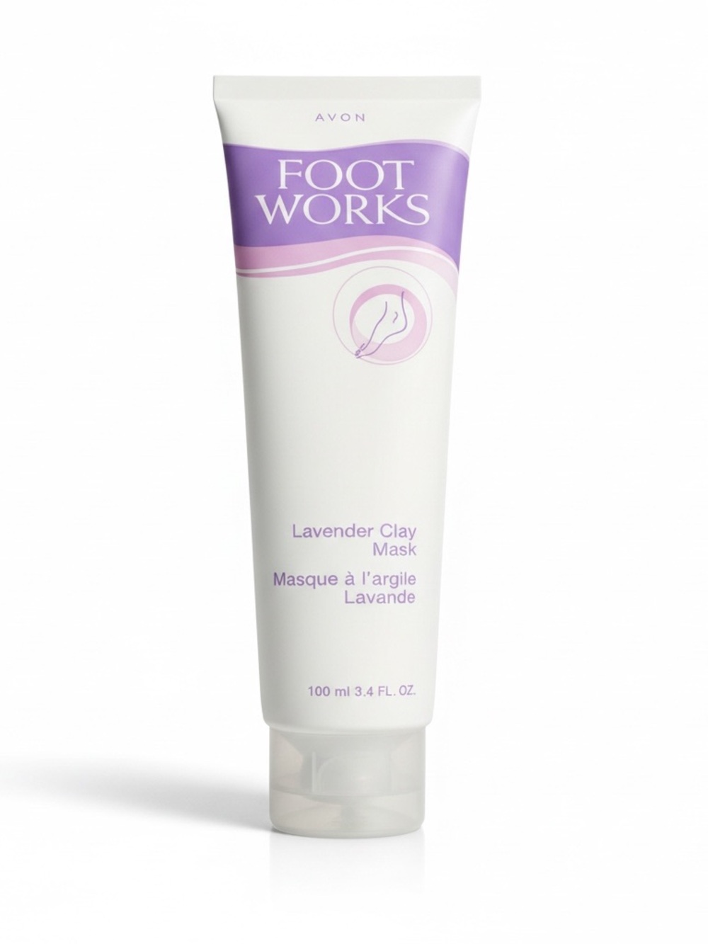 Avon Foot Works Lavender Clay Mask - Lavender